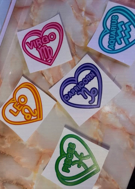Zodiac Decals