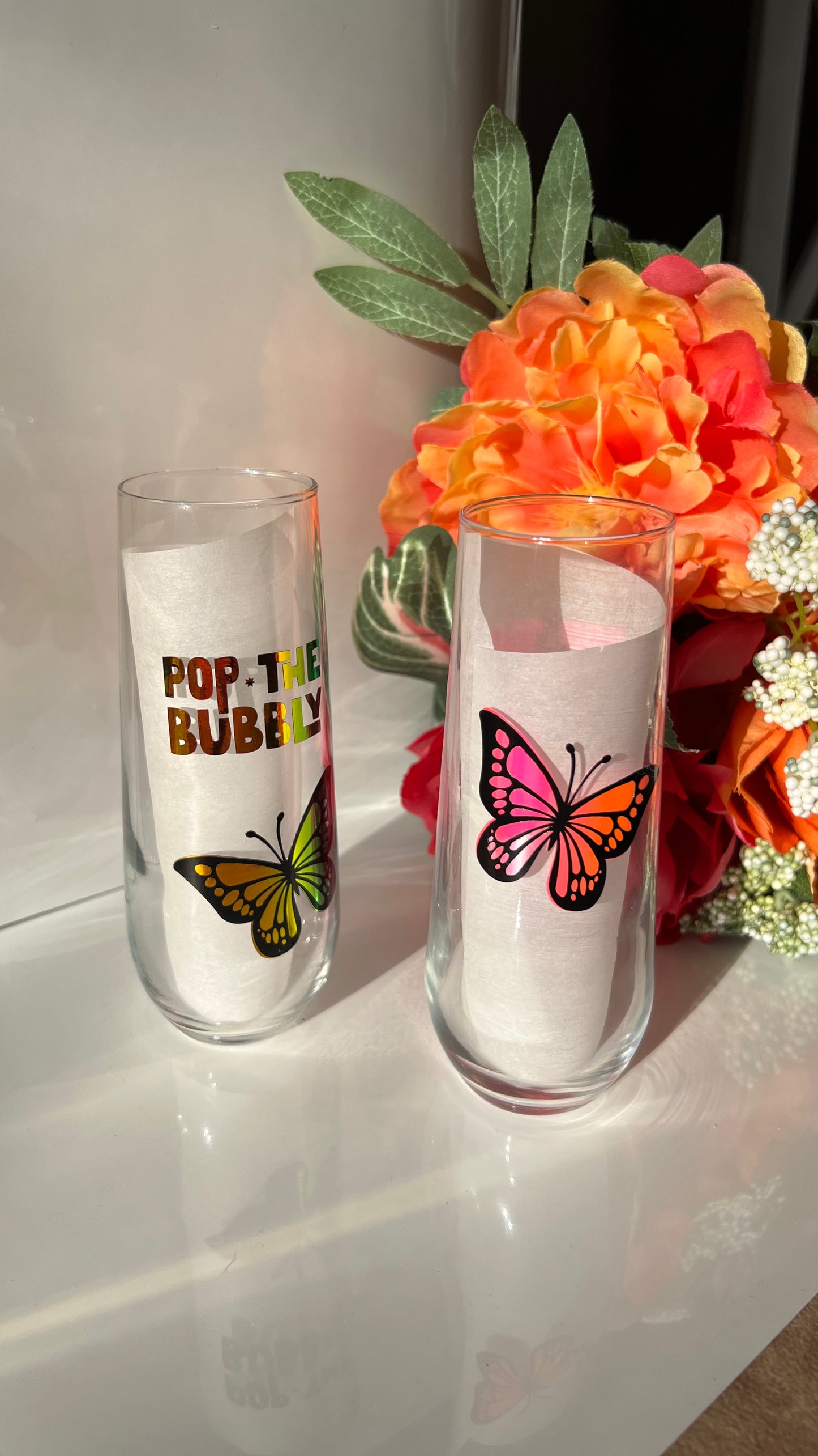 Pop The Bubbly - Set of 2