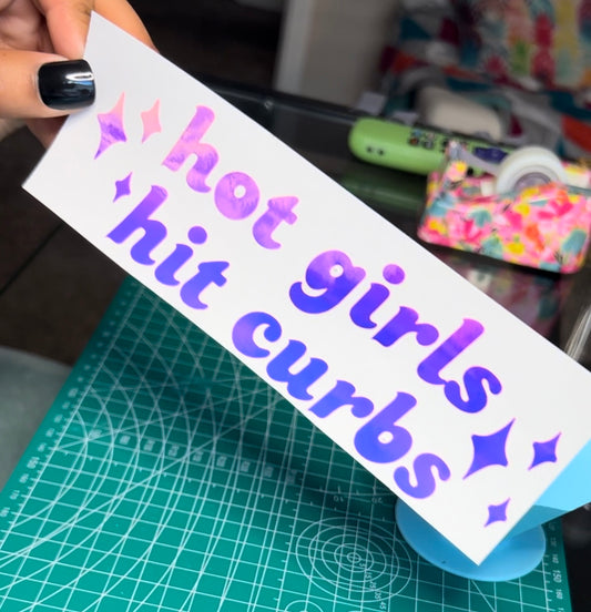 Hot Girls Hit Curbs